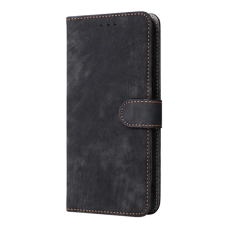 Funda de cartera con bloqueo RFID de cuero PU para Huawei nova 13 Pro 5G - Negro