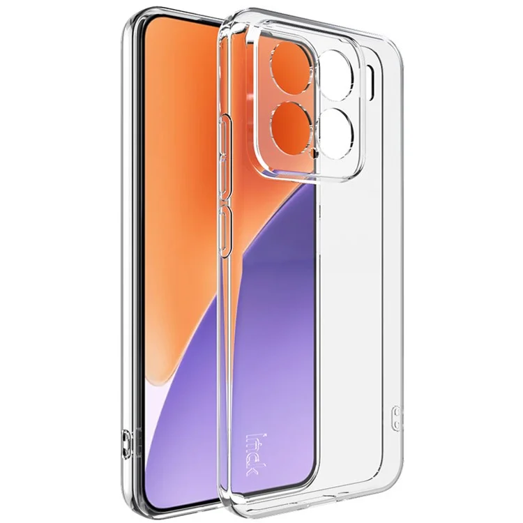 IMAK UX-5 Series Phone Cover for Xiaomi 15 / 15 Custom Edition Clear Case Shockproof TPU Slim Phone Back Cover