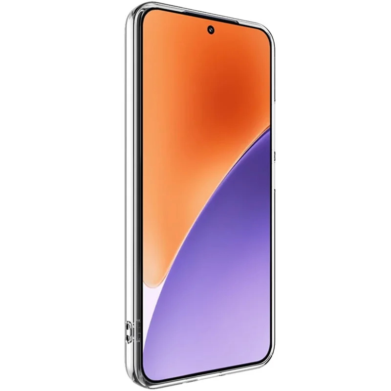 IMAK UX-5 Series Phone Cover for Xiaomi 15 / 15 Custom Edition Clear Case Shockproof TPU Slim Phone Back Cover