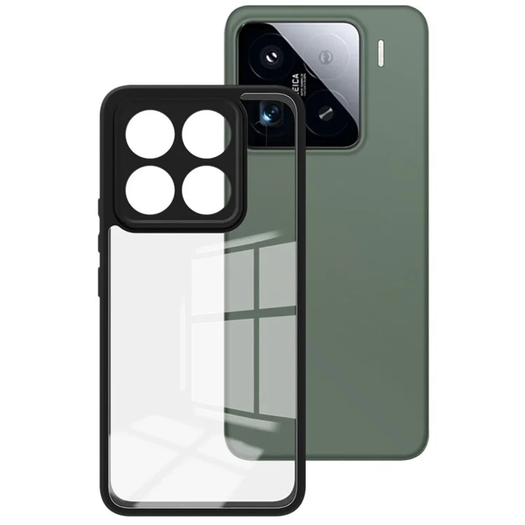 Coque de téléphone IMAK UX-9A Series pour Xiaomi 15 Pro en TPU+PC transparente avec coins renforcés