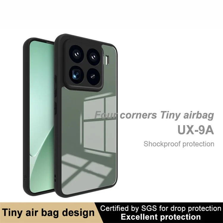 Coque de téléphone IMAK UX-9A Series pour Xiaomi 15 Pro en TPU+PC transparente avec coins renforcés