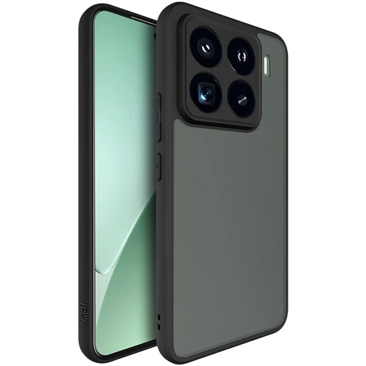 Boîtier pour Xiaomi 15 Pro de la série IMAK UX-9B, couvercle de téléphone mat en PC+TPU avec airbag miniature