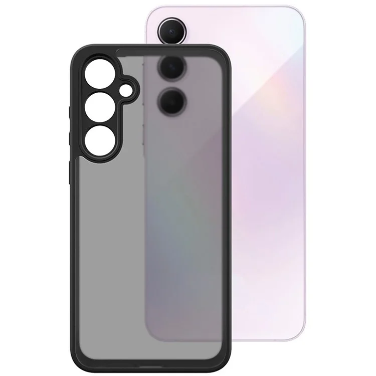 Étui pour Samsung Galaxy A55 5G de la série IMAK UX-9B, coque de téléphone mate en PC+TPU avec sac à air minuscule.