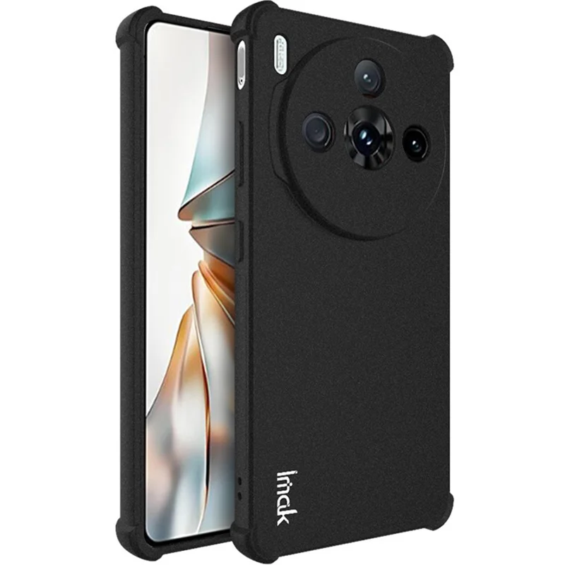 IMAK For ZTE nubia Z60S Pro 5G Case TPU Phone Cover Airbag Shockproof Protection - Black