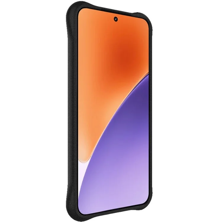 Coque pour Xiaomi 15 / 15 Edition personnalisée IMAK, étui de protection en TPU avec airbag antichoc - Noir
