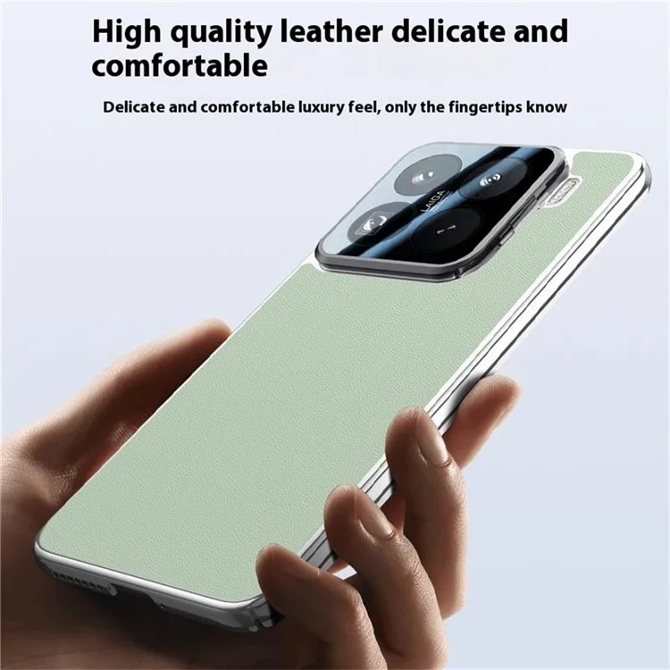 Custodia per Xiaomi 15 Pro con protezione per obiettivo, supporto e protezione anti-caduta in TPU+PU - Nera