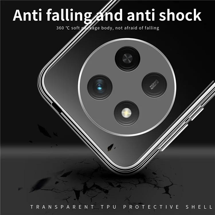 MOFI Für Honor X9c 5G / X60 Pro 5G Hülle Kratzfeste Weiche TPU Handyhülle