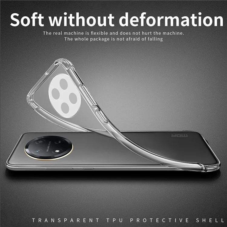 MOFI Für Honor X9c 5G / X60 Pro 5G Hülle Kratzfeste Weiche TPU Handyhülle