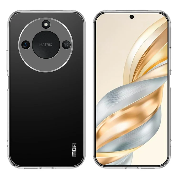 MOFI Für Honor X60 5G Hülle Kratzfest Klare Weiche TPU Handyhülle