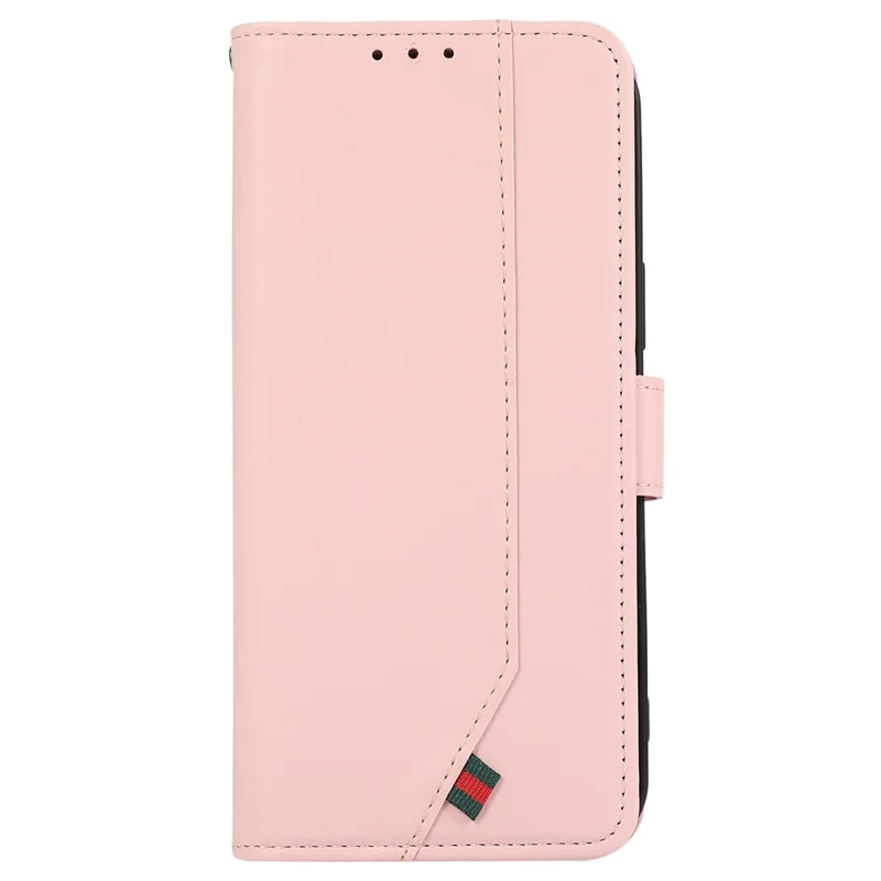For Motorola Moto G75 5G Case RFID Blocking Flip Leather Phone Cover - Pink