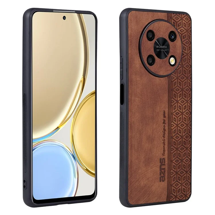 Azns Для Huawei Наслаждайтесь 50 Pro 4G / Nova Y90 4G Письмарение Переключательный Переключение Телефон Телезный Курс Купи - Коричневый