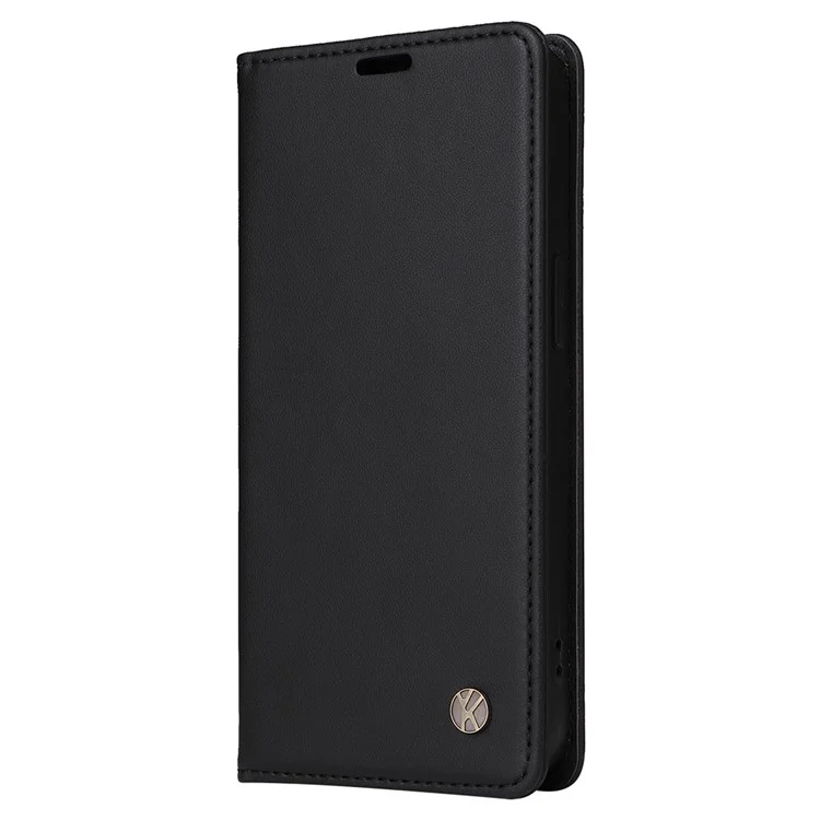 YIKATU YK-001 For Honor X5b / X5b Plus Stand Case Lederhülle - Schwarz