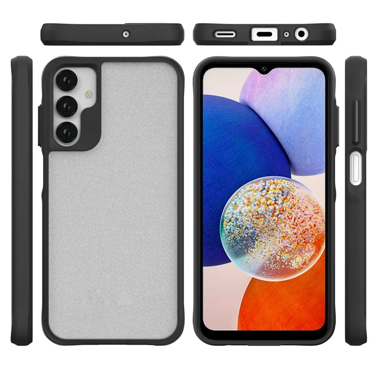Оптовая закупка чехла для Samsung Galaxy A25 5G (Global) (161,0 x 76,5 x 8,3 мм) из ТПУ + ПК с матовой задней панелью