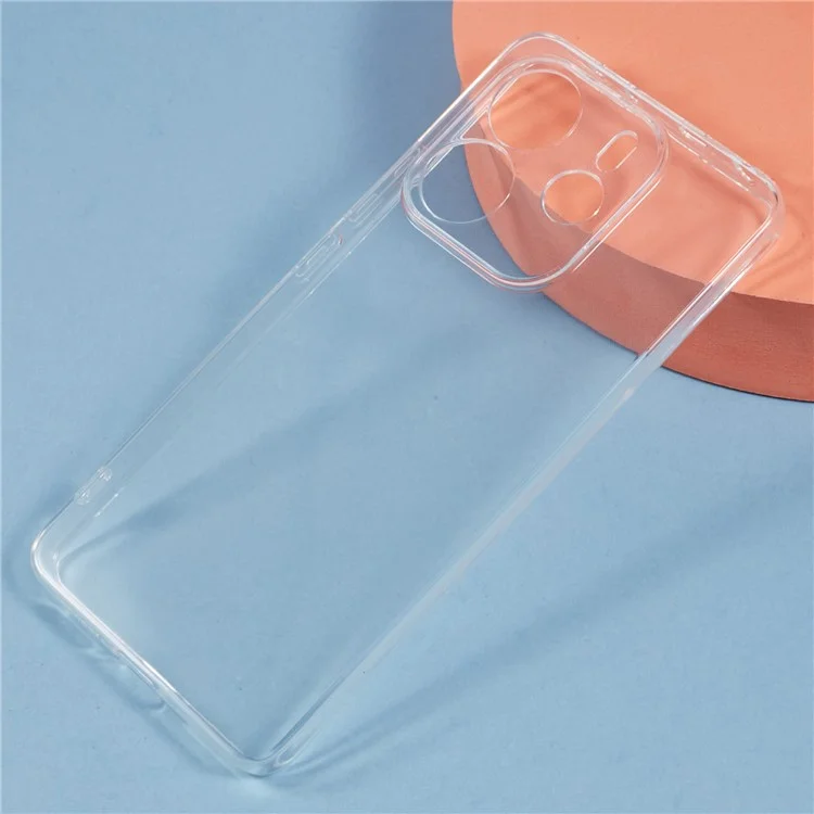 Funda transparente de TPU flexible y ultrafina para Xiaomi Redmi Note 14 4G