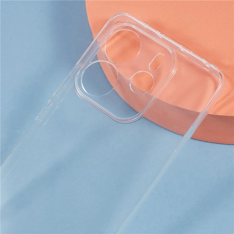 Funda transparente de TPU flexible y ultrafina para Xiaomi Redmi Note 14 4G