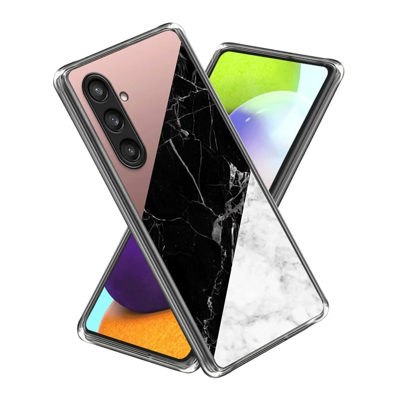 For Samsung Galaxy S25+ Phone Case Pattern Printing Soft TPU Back Cover - Style B