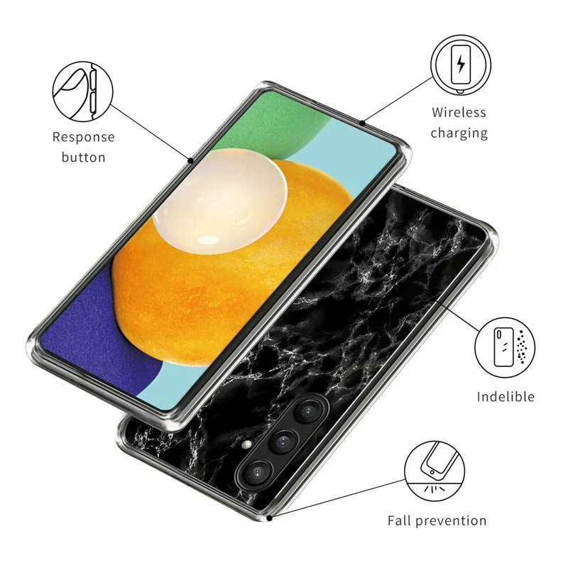 For Samsung Galaxy S25 Ultra Phone Case Pattern Printing Soft TPU Back Cover - Style C