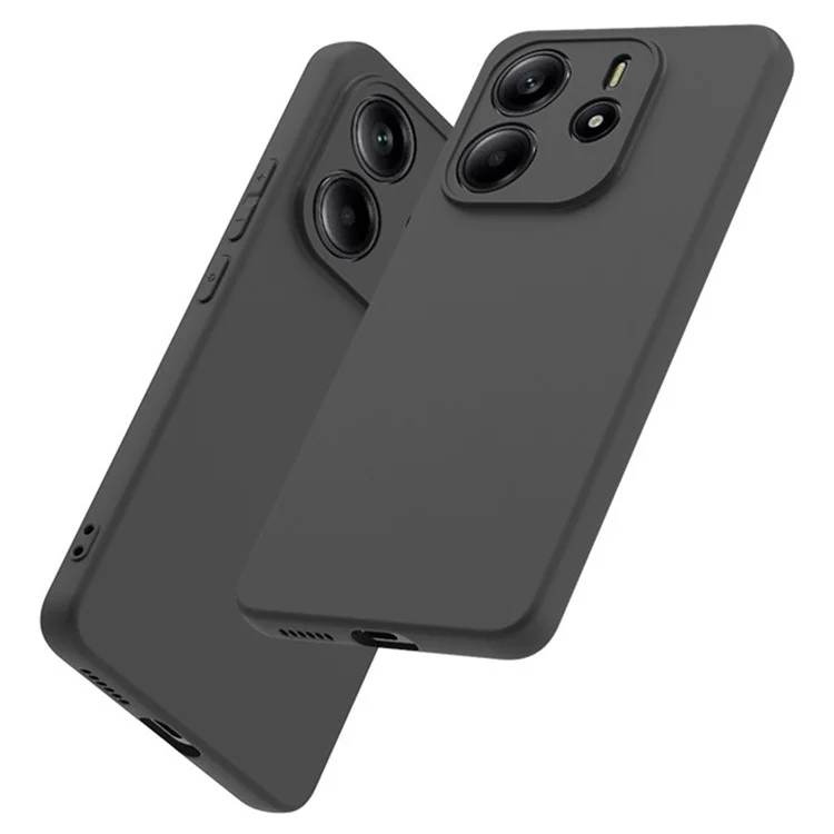 Für Xiaomi Redmi Note 14 4G-Hülle, schlanke TPU-Mattglatt-Handyhülle