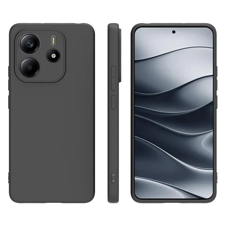 Für Xiaomi Redmi Note 14 4G-Hülle, schlanke TPU-Mattglatt-Handyhülle