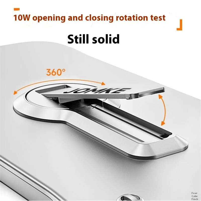 For iPhone 14 Case Hard PC Frameless Baking Paint Kickstand Phone Cover - Blue