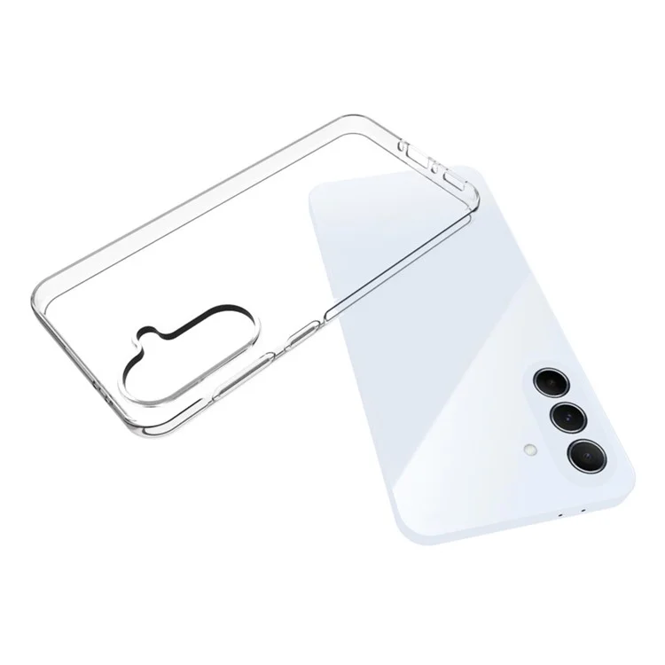 Achat groupé de coques de téléphone transparentes résistantes à l'eau pour Samsung Galaxy A56, en TPU.