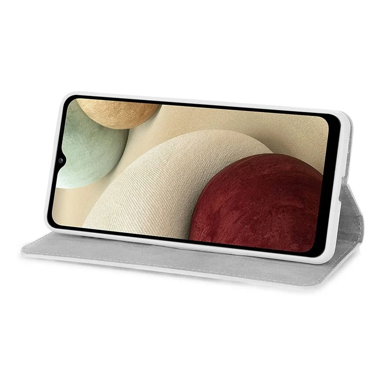 Funda para Samsung Galaxy S24 FE de piel sintética con ranuras para tarjetas y purpurina - Negro