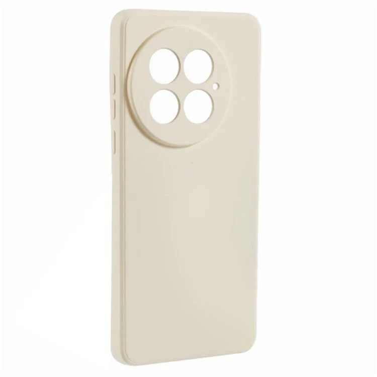 Funda para OnePlus 13 de la serie RB2 de WANLONFENG, de TPU suave con protector de pantalla - Blanco