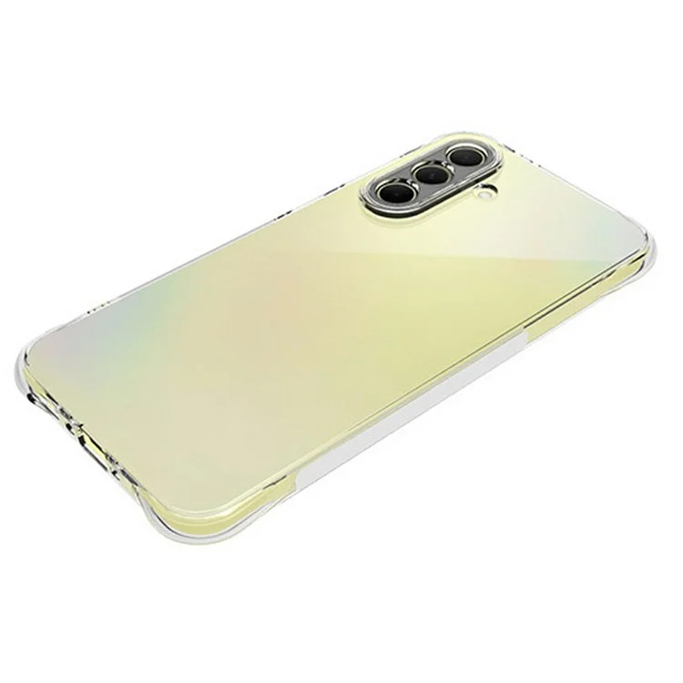 WANLONFENG WL Series for Samsung Galaxy A36 5G TPU Case 2.0mm Phone Cover with Tempered Glass Film