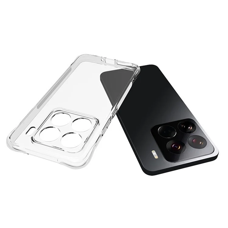 WANLONFENG WL Series for Xiaomi 15 Pro TPU Case 2.0mm Phone Cover with Tempered Glass Film
