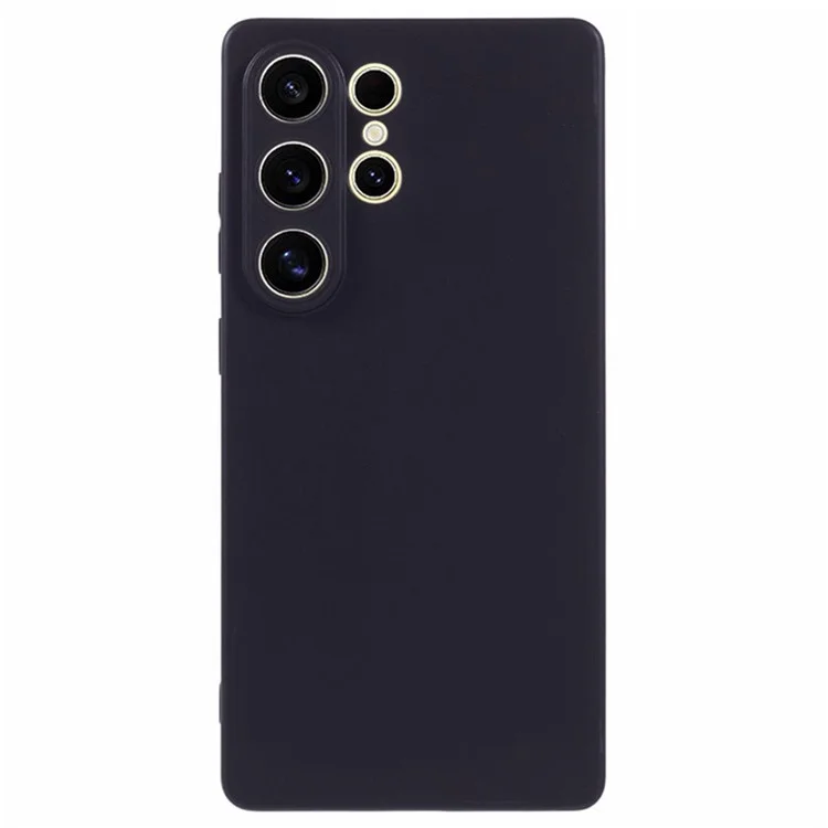 Custodia in TPU della serie MS WANLONFENG per Samsung Galaxy S25 Ultra con retro opaco e vetro temperato