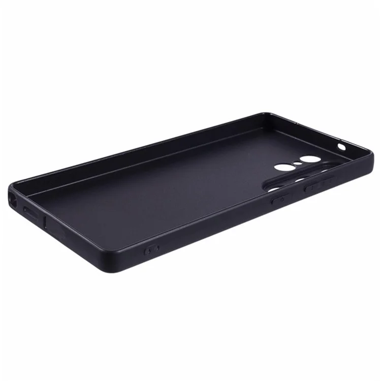 Custodia in TPU della serie MS WANLONFENG per Samsung Galaxy S25 Ultra con retro opaco e vetro temperato