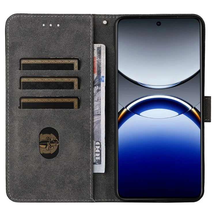 Für Oppo Find X8 Pro 5G Wallet Case RFID-blockierender PU-Leder-Ständer-Cover - Schwarz