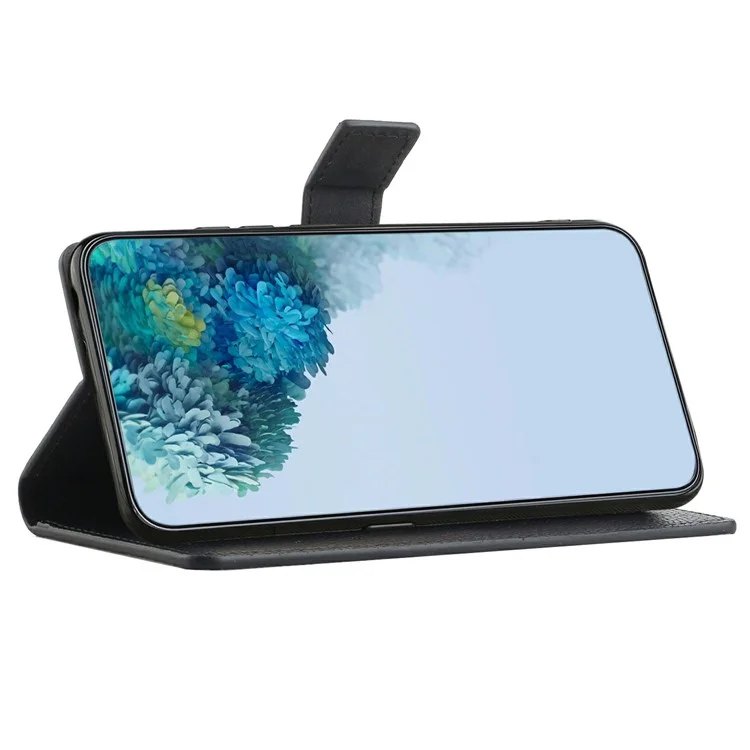 Capa para Samsung Galaxy A26 5G Impressão de padrão em couro sintético Capa de carteira de telefone - Bolinhas Coruja