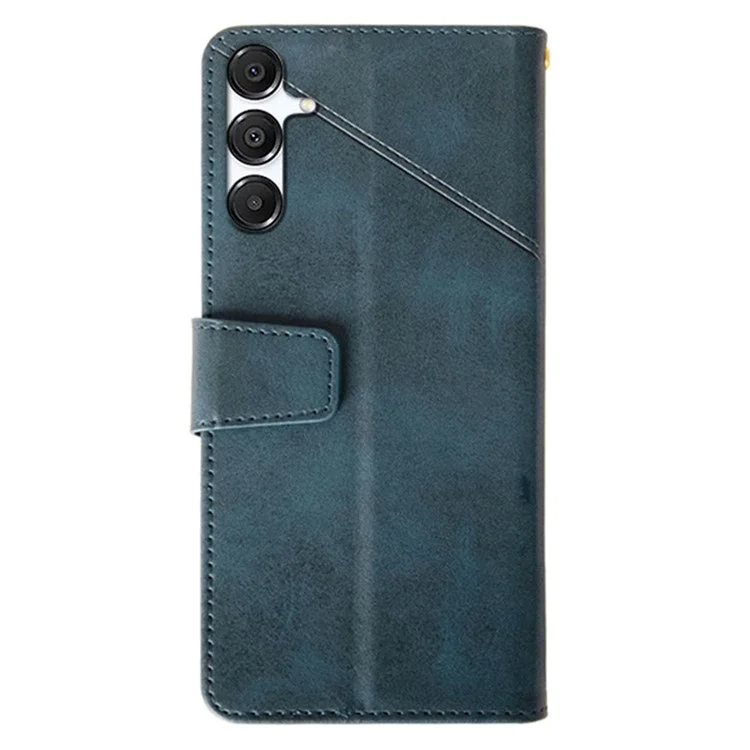 IDEWEI Custodia in pelle con portafoglio e supporto per Samsung Galaxy A36 5G - Blu