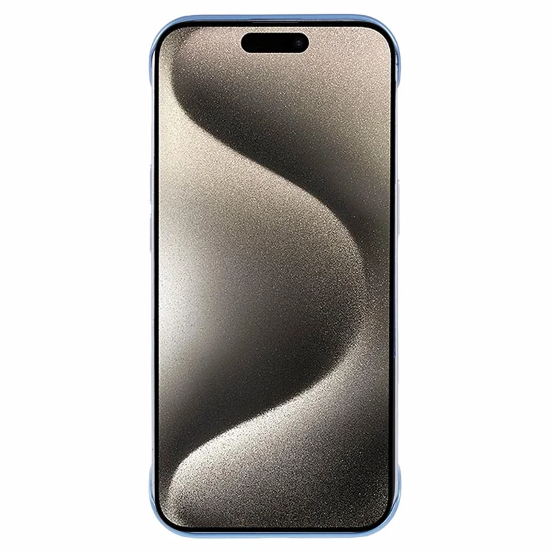 For iPhone 15 Pro Case Compatible with MagSafe Hard PC Frameless Phone Cover - Blue