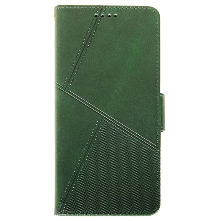 Custodia in pelle per Samsung Galaxy A26 5G di IDEWEI, cover a portafoglio con supporto, texture vitello - Verde