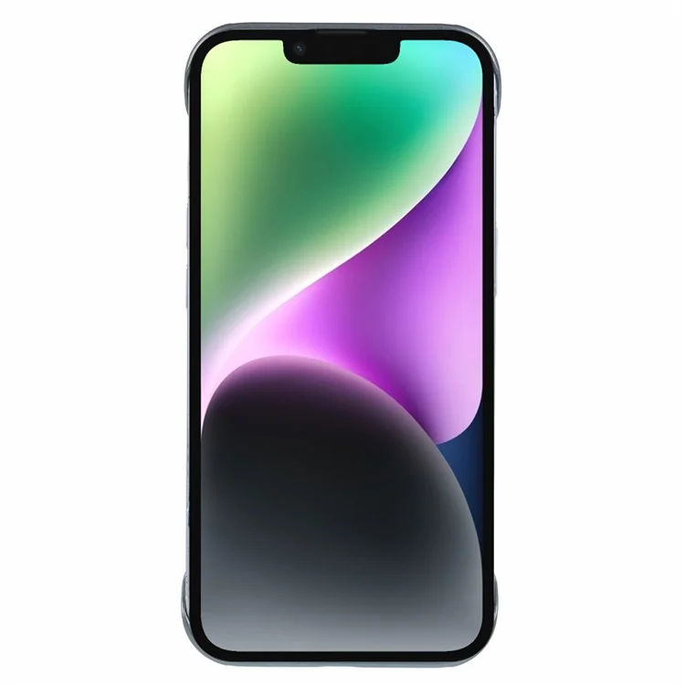 Custodia per iPhone 13 compatibile con MagSafe, cover per telefono in PC rigido senza cornice - Verde