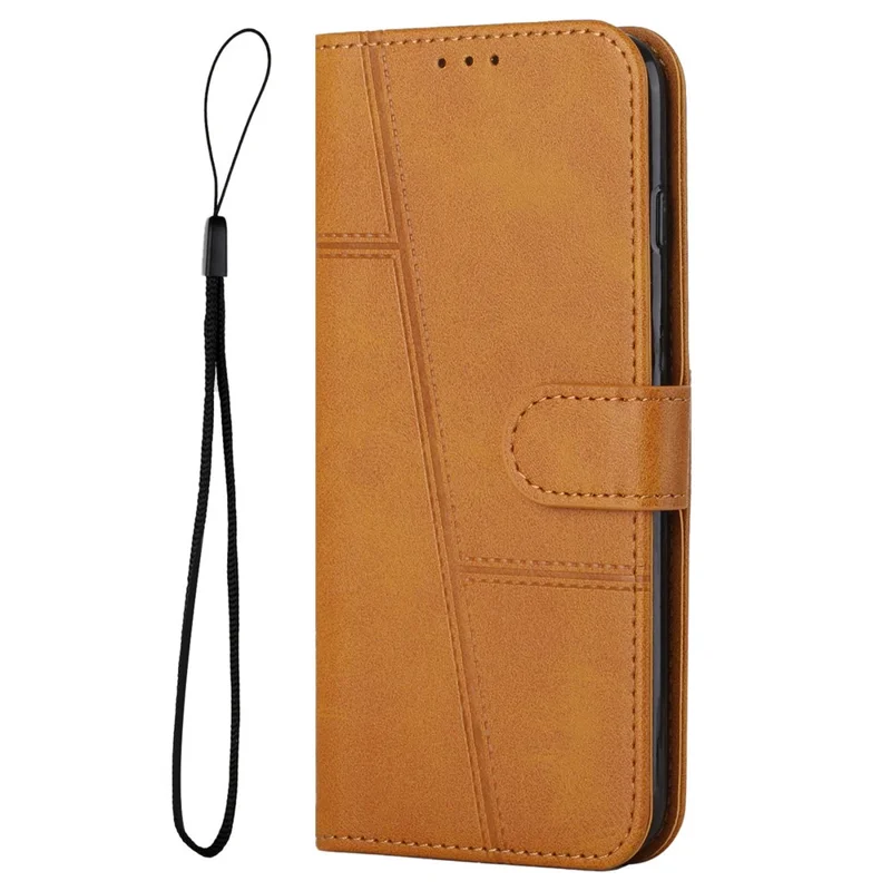 For TECNO Spark 30 Pro 4G Case Stand Flip Protective Leather Phone Cover - Yellow