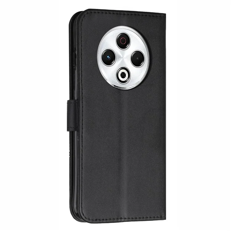 Per TECNO Spark 30 4G Custodia Stand Flip Protective Leather Phone Cover - Nero