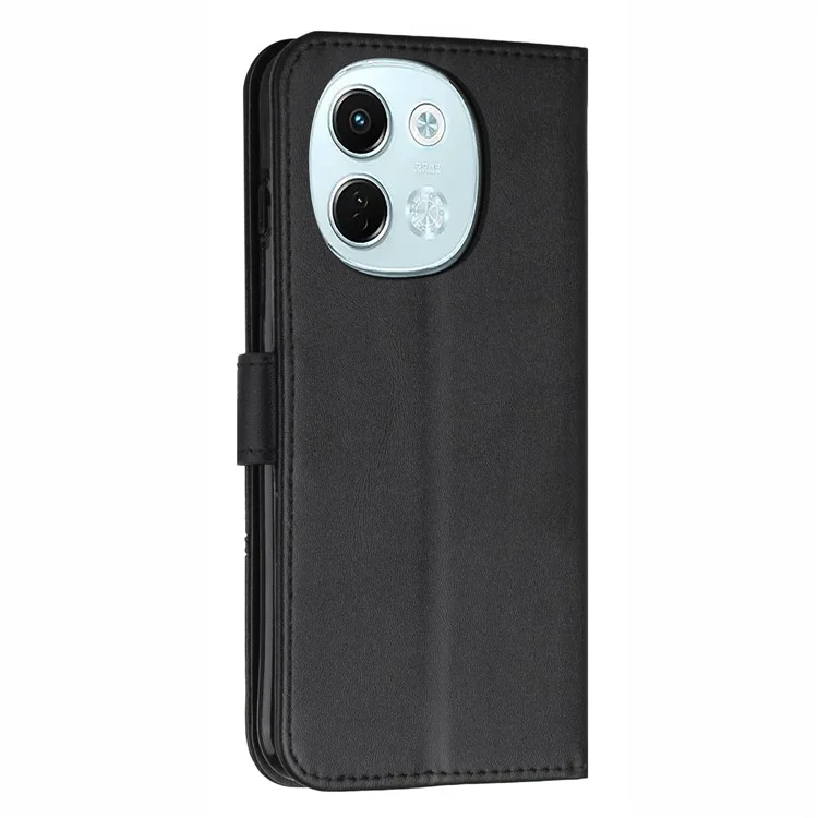 Étui de protection en cuir avec support et rabat pour TECNO Pova 6 Neo 5G / Spark 30 5G - Noir