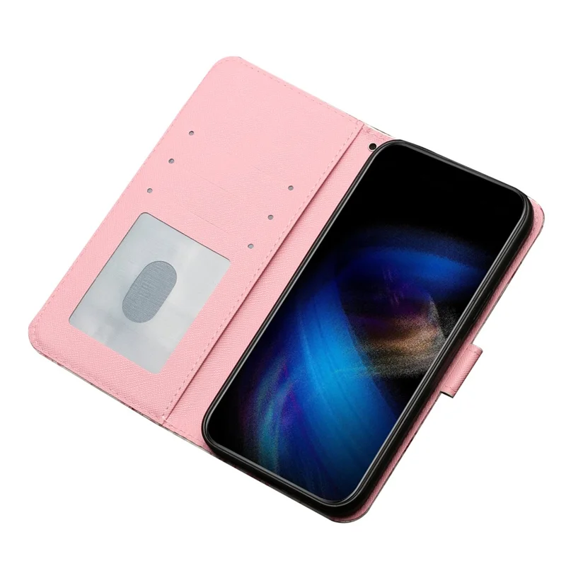 For Samsung Galaxy A56 5G Case 3D Pattern Printed Phone Leather Phone Cover - Roses