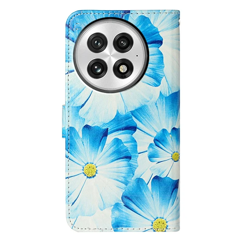 For OnePlus 13 Case Pattern PU Leather Flip Phone Cover  - Orchid