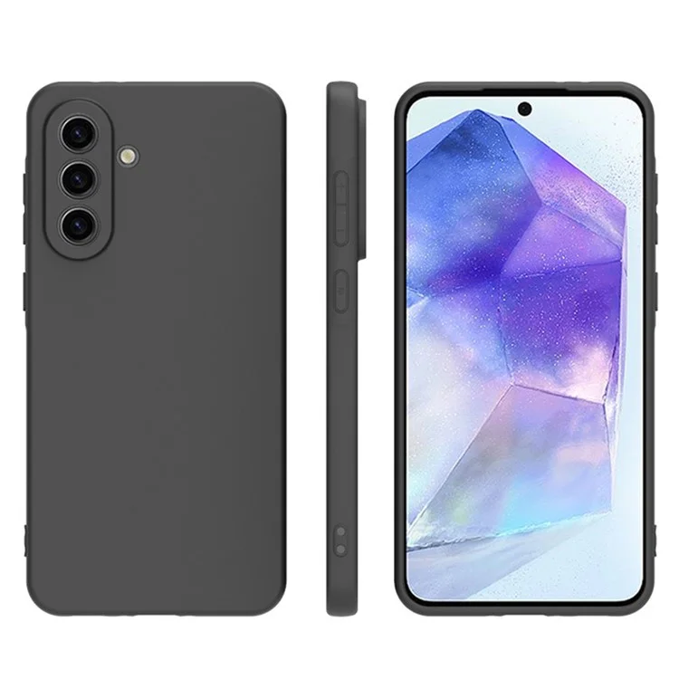 Étui WANLONFENG MS Series en TPU pour Samsung Galaxy A26 5G avec dos mat et verre trempé