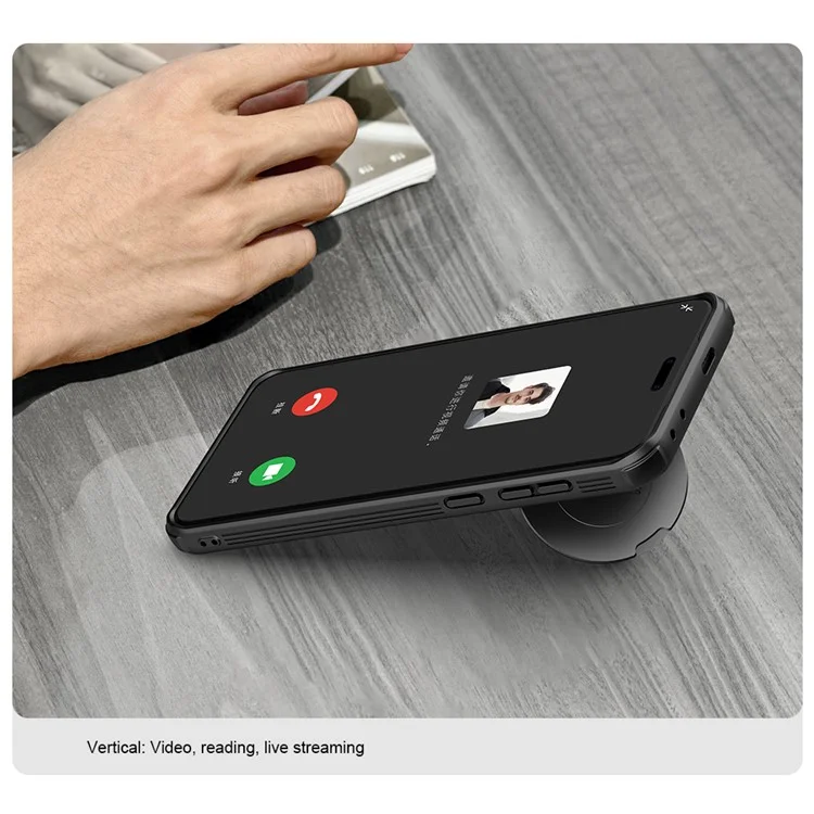NILLKIN Camshield Prop Series Hülle für Honor Magic7 Pro 5G kompatibel mit MagSafe TPU+PC Telefonhülle mit Schieber-Kamera