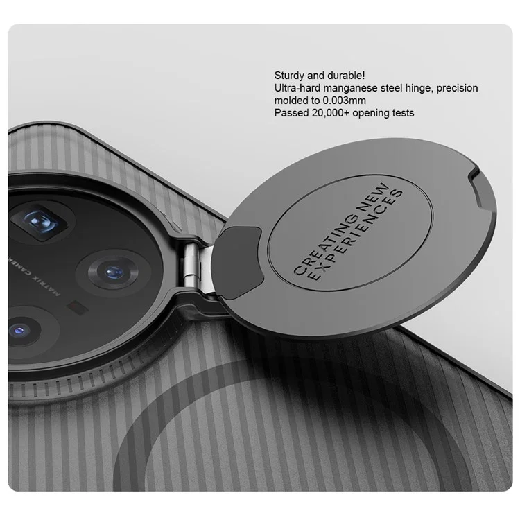 NILLKIN Camshield Prop Series Hülle für Honor Magic7 Pro 5G kompatibel mit MagSafe TPU+PC Telefonhülle mit Schieber-Kamera
