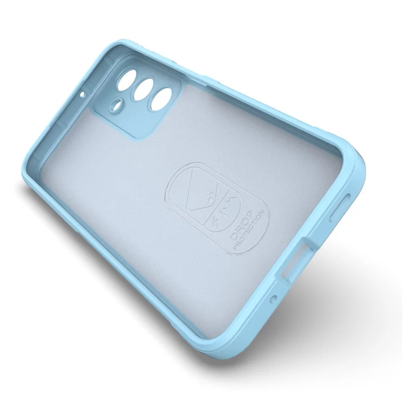For Samsung Galaxy A36 5G / A56 5G Case Anti-Drop Soft TPU Rugged Phone Back Cover - Baby Blue