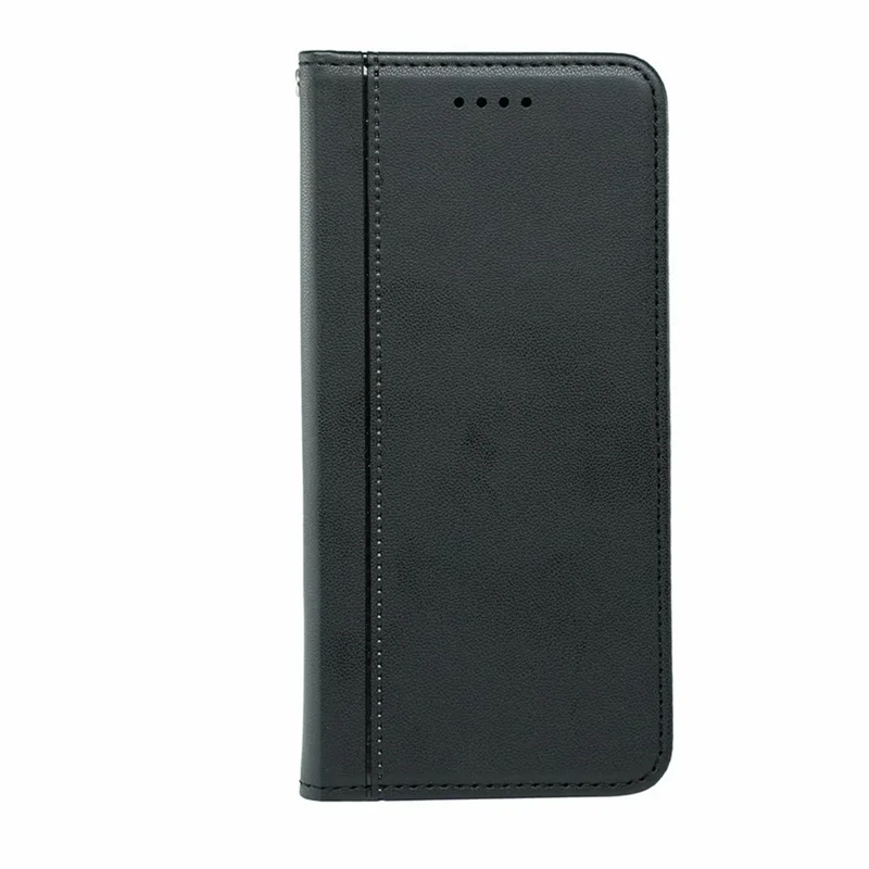 HX01 For HMD Pulse Pro Wallet Case Magnetic Closing PU Leather Phone Cover - Black