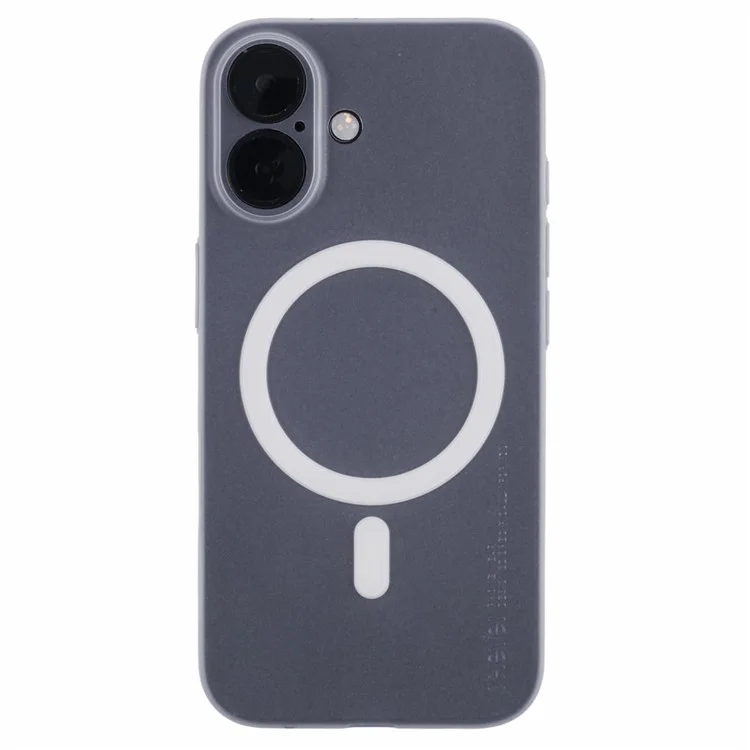Чехол X-LEVEL для iPhone 16 совместимый с MagSafe, жесткий матовый пластиковый чехол 0,18 мм ультратонкий - прозрачный