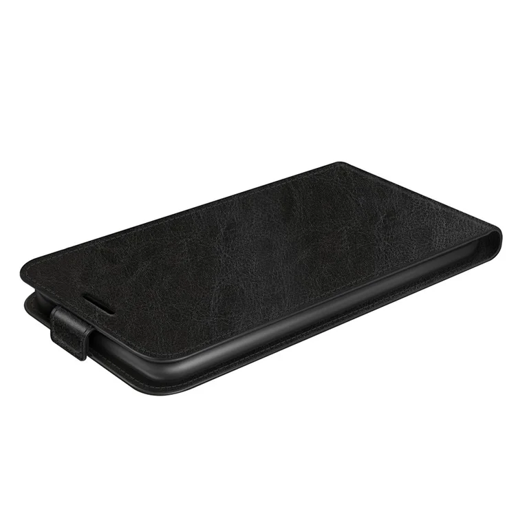 Funda para OnePlus 13 con ranuras para tarjetas, tapa vertical de piel - Negro