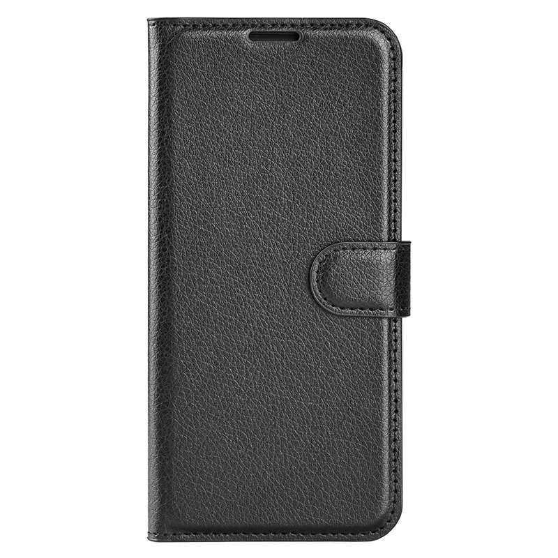 For Xiaomi 15 Case Litchi Texture Shockproof Leather Wallet Phone Cover - Black